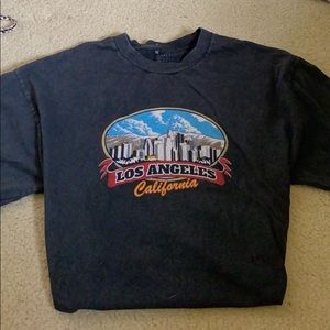 Oversized Brandy Melville Los Angelous Tee